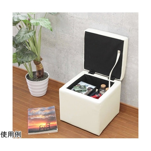 収納スツール シングル WH SL−35