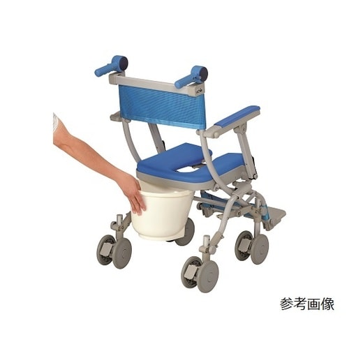 シャトレチェアD 4輪自在/O型バケツ付