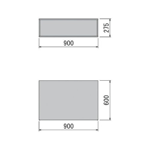 樹木パーテーション ワイドタイプ 950