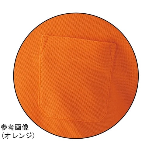 1142 国産半袖ポケ付ポロ ピンク S