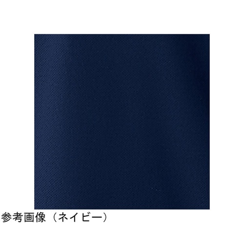 2284 国産長袖ポケ付ポロ ブルー 1