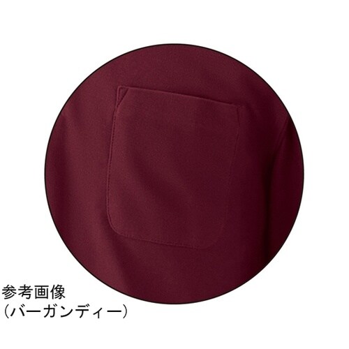 VP902 綿混長袖ポケ付ポロ レッド