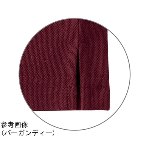 VP902 綿混長袖ポケ付ポロ ブラック