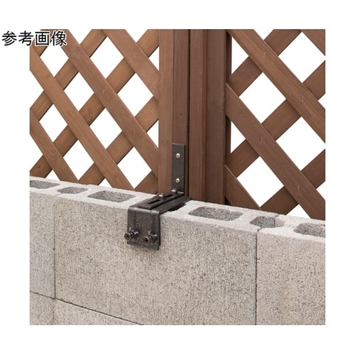 ラティス用柱・2x4材固定金具 10cm