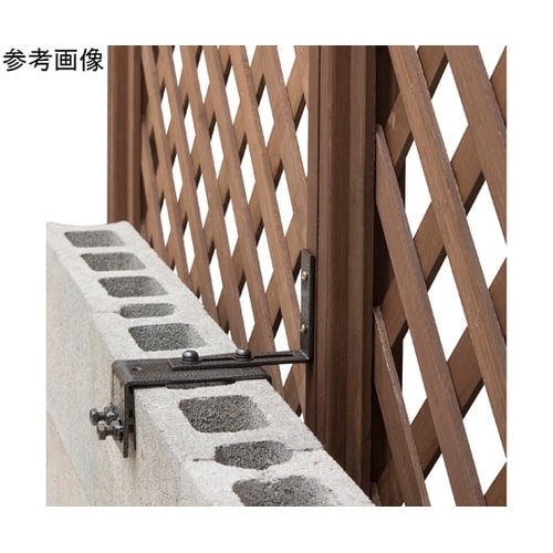 ラティス用柱・2x4材固定金具 12cm