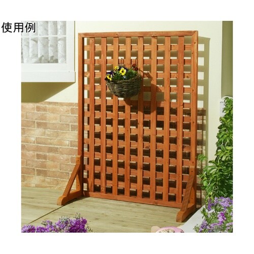ラティス用スタンド ナチュラルウッド 1