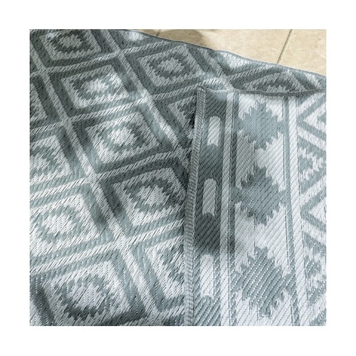 アウトドアラグ 90×180cm グレー