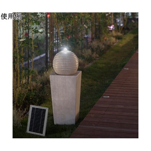 ソーラーファウンテン ボール&ピラー S