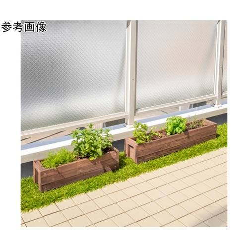 スリムハーブプランター S ブラウン W