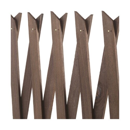 伸縮トレリス ブラウン 80×200cm