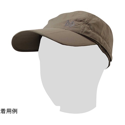 マスク・タレ付きアウトドアキャップ【撥水