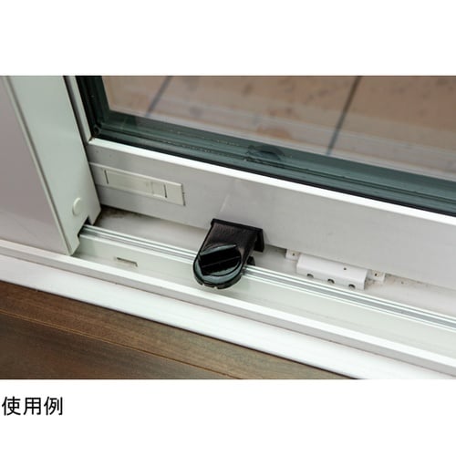 窓用 防犯ロック 3個組 ブラック