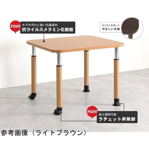 メラミンテーブル(抗ウイルスメラミン天板