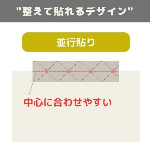 整えて貼れるMテープ GRADATIO×10