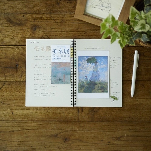 ふせん リングリーフ モモイロ×10