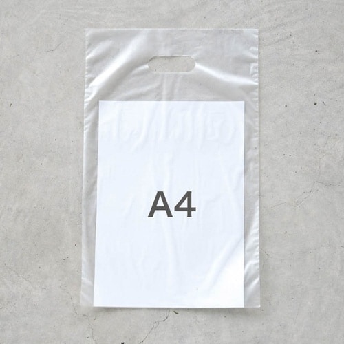 無地PE小判抜きバッグ3 100枚×3