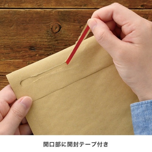 無地緩衝材付宅配紙袋2クラフト 10枚×6