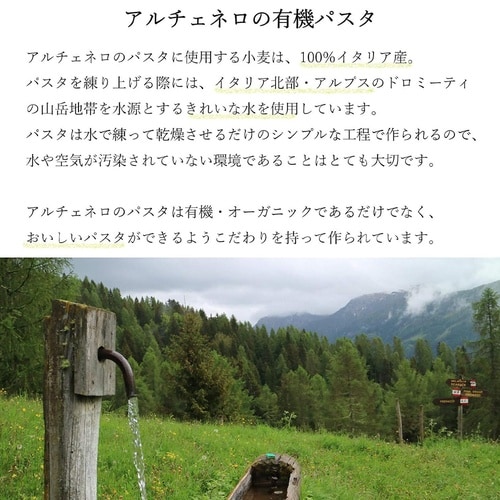 日仏貿易 アルチェネロ 有機パスタ・ソースセット