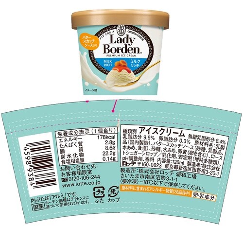 レディーボーデン3種セット(各2個)