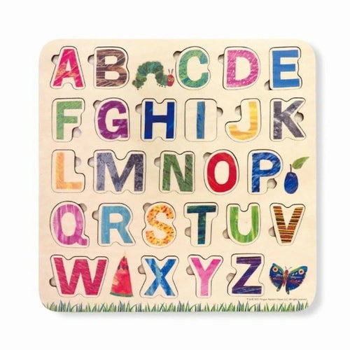 はらぺこあおむし アルファベットパズル26ピース