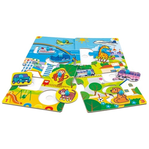 STEP0 はじめての1ピースパズルはめ絵