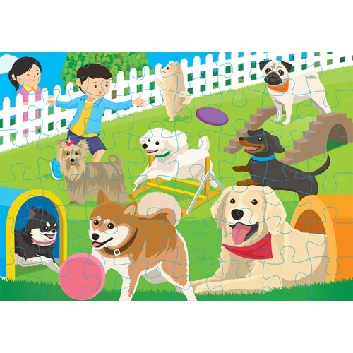 ジグソーパズルSTEP3いっしょにくらす動物たち