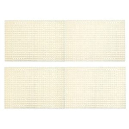 ベースプレートホワイト4枚セット