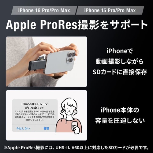 UHS−II対応 カードリーダー