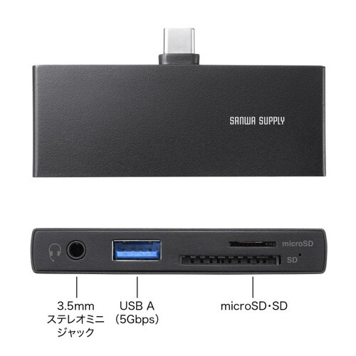 USB 5Gbps Type−C カードリーダー