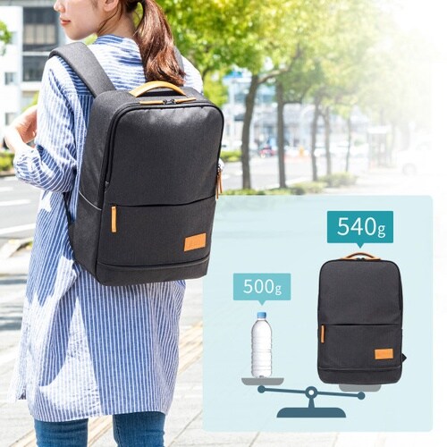 カジュアルPCバックパック(ダークグレー)