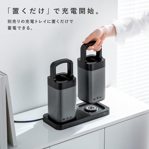 USB PD対応ハンドル一体型モバイルバッテリー