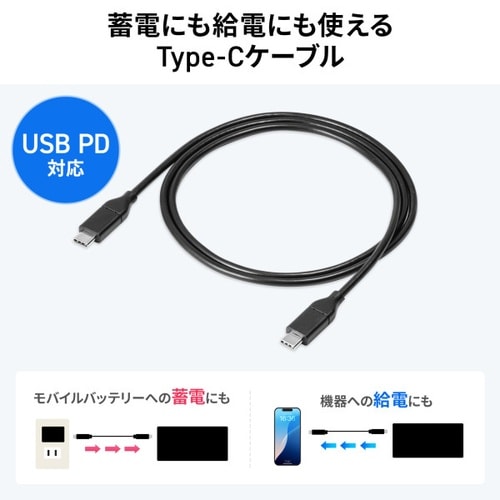 USB PD対応モバイルバッテリー