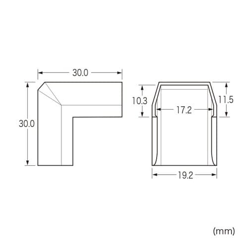 CA−KK17BK用ケーブルカバー