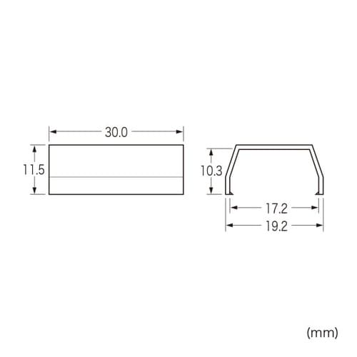 CA−KK17MW用ケーブルカバー