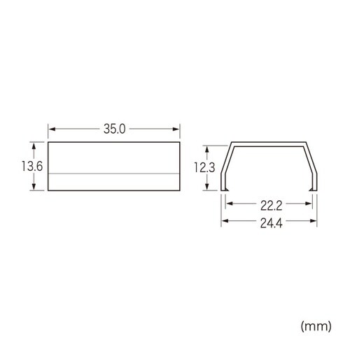 CA−KK22MW用ケーブルカバー