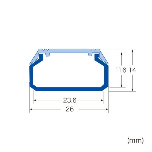 壁用ケーブルモール