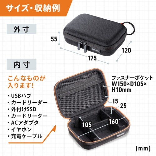 セミハードガジェットケース