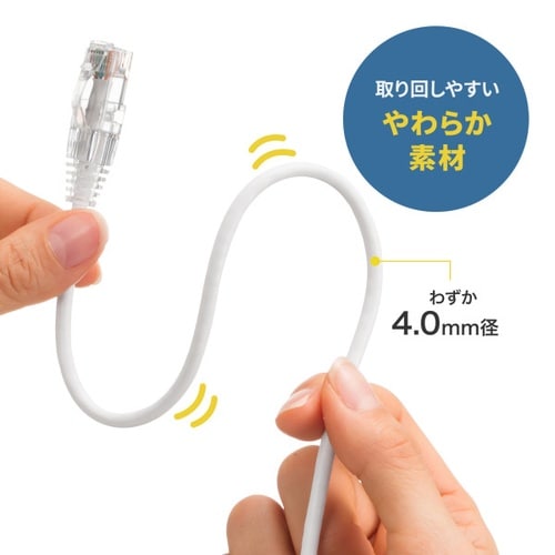 カテゴリ6A LANケーブル