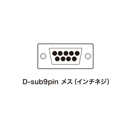 コネクタ(D−sub9pinメス)
