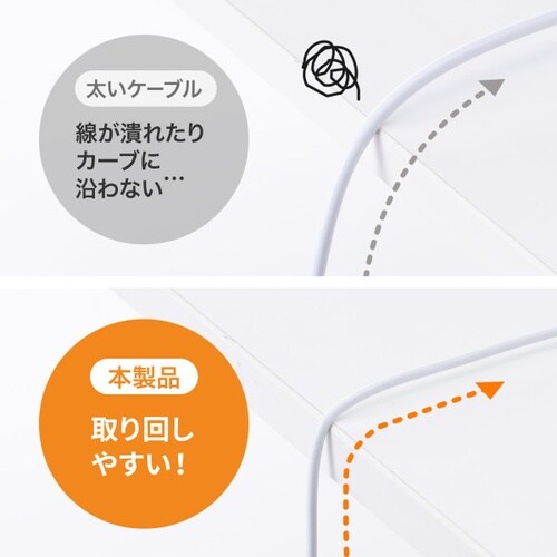 アンテナケーブル 極細 S2.5C−FB 片側L字