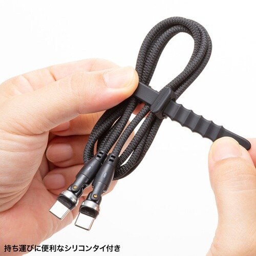 USB2.0 Type−C 両側コネクタ540度回