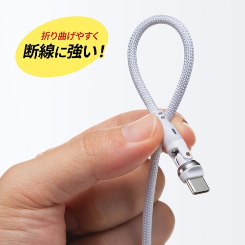 USB2.0 Type−C 両側コネクタ540度回