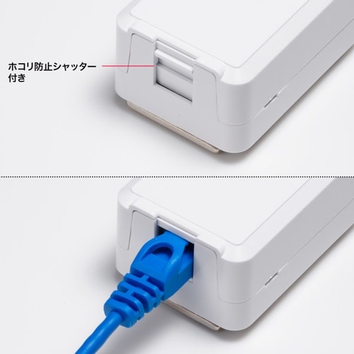 カテゴリ6Aローゼットキット(マグネット付き)