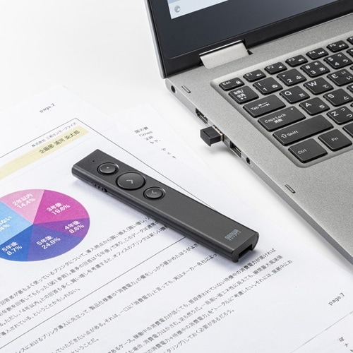 USB充電式 パワーポインター