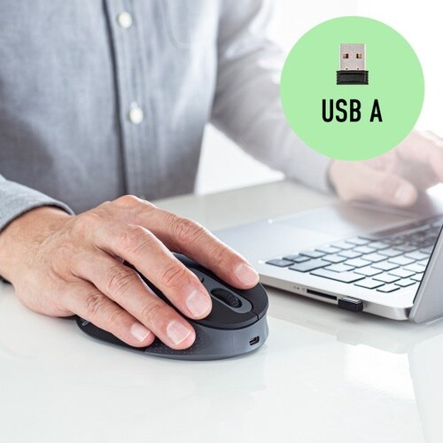 静音ワイヤレスエルゴノミクスマウス