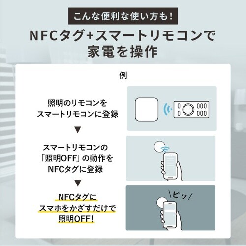 NFCタグ(100枚入り・ホワイト)