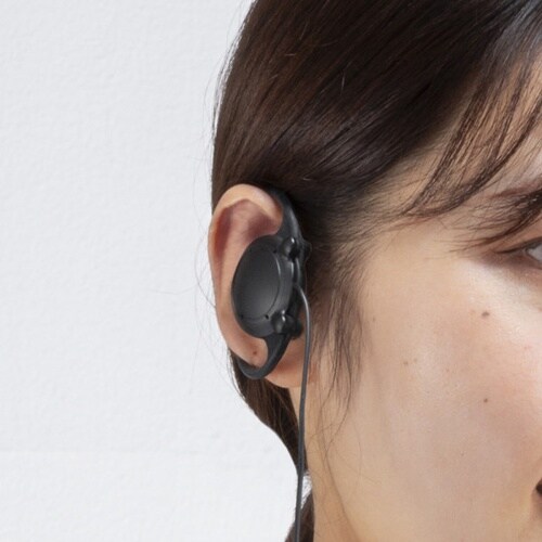 ワイヤレスガイド用イヤホンマイク(親機用)