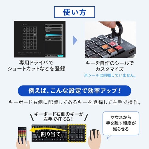 プログラマブルテンキー(2.4Gモデル)