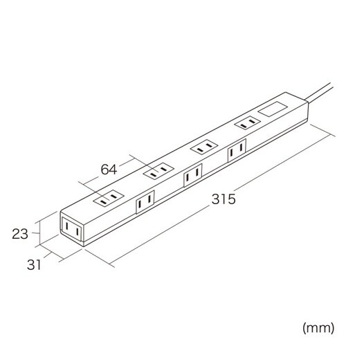 スリムタップ(3m)