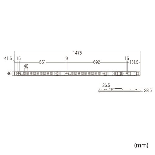19インチサーバーラック用コンセント 30A